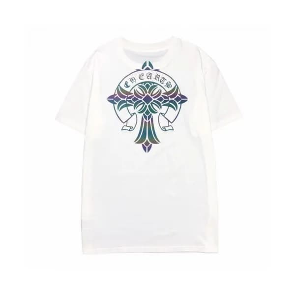 [크롬하츠]Chrome hearts 2020 Mens Logo Casual Short Sl… - 1