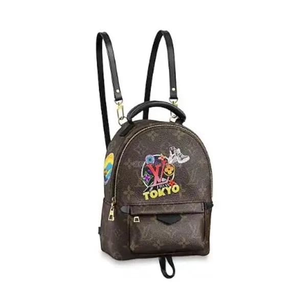 Louis Viutton 2020 Monogram Palm Springs Women Bac… - 1
