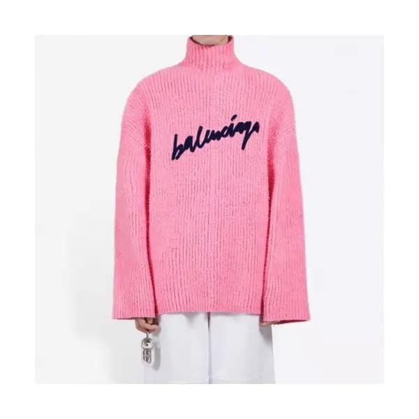 [발렌시아가]Balenciaga 2020 Mm/Wm Logo Crew-neck Sweate… - 1