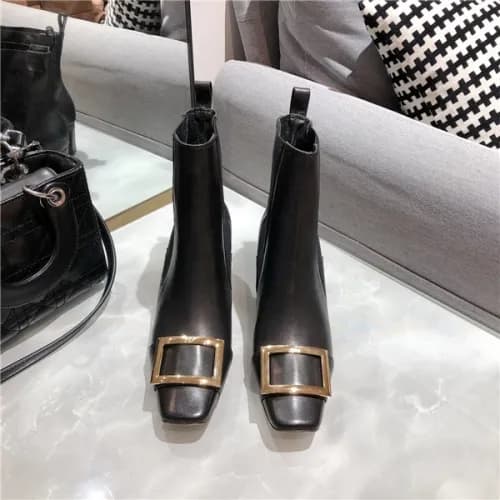 Rogger Vivier 2020 Women's Leather Ankle Boots… - 1