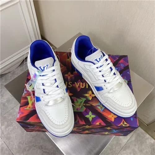 Louis Vuitton 2020 Men's Leather Sneakers - 루이… - 1