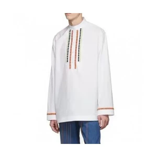 Valentino 2020 Mens Logo Casual Cotton Shirts - 발렌… - 1