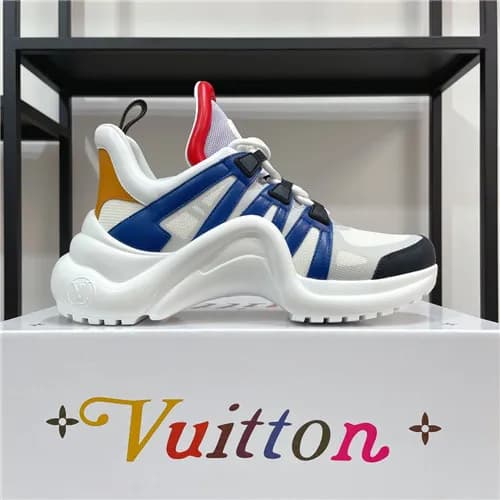 Louis Vuitton 2021 Men's Leather Sneakers - 루이… - 1