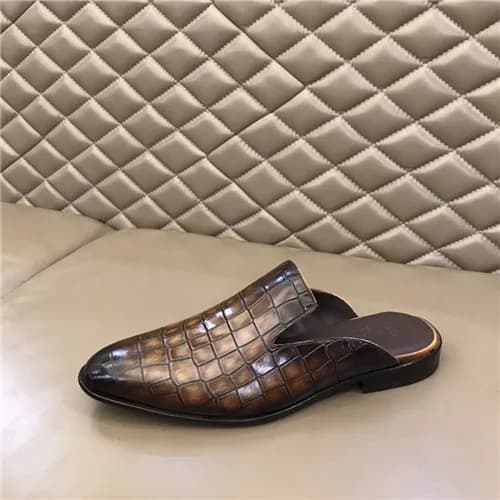 Berluti 2021 Men's Leather Mule,BERTS0255 - 벨루… - 1