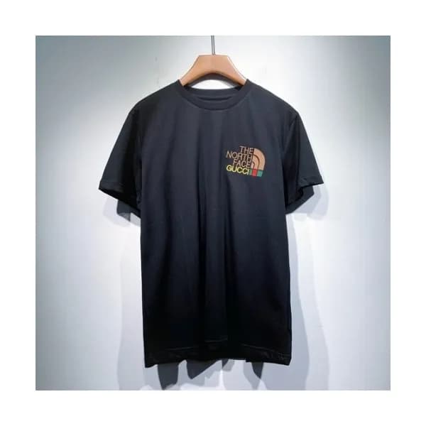 Gucci Mm/Wm Logo Short Sleeved Tshirts Black - 구찌… - 1