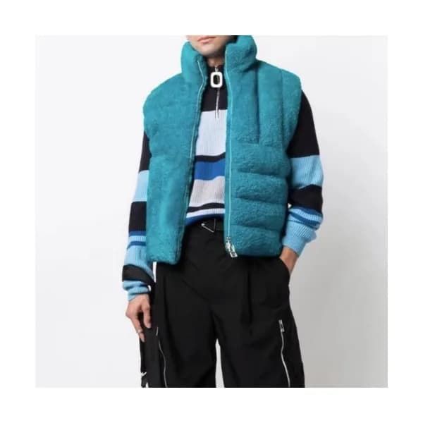 Bottega veneta Unisex Flannel Vest - 보테가베네타 남/녀 캐쥬… - 1