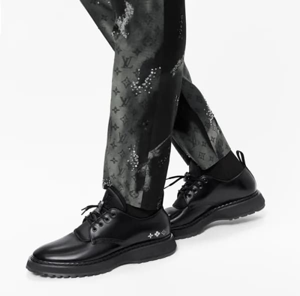 루이비통 남성 Bold 블랙 옥스퍼드 - Mens Black Oxford - lou0420… - 1