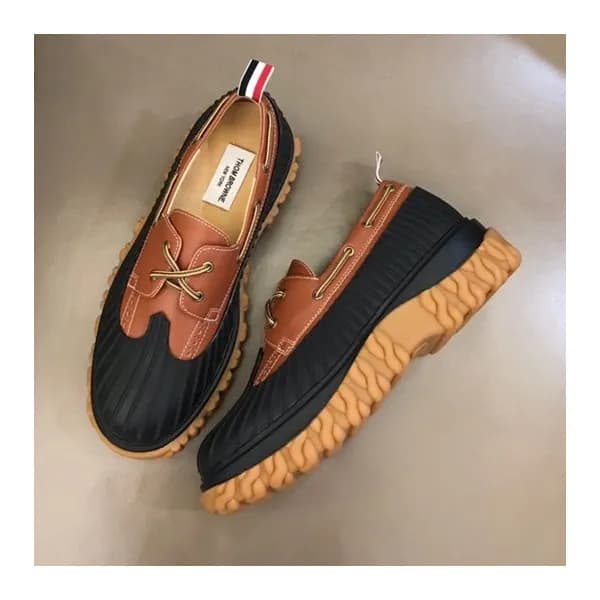 톰브라운 남성 트렌디 브라운 스니커즈 - Mens Brown Sneakers - tom01… - 1