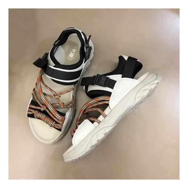 디올 남성 트렌디 브라운 샌들 - Mens Brown Sandals - dio01872x - 1