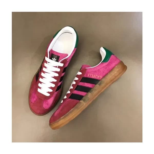 구찌 남/녀 클래식 핑크 스니커즈- Unisex Pink Sneakers - guc0491… - 1