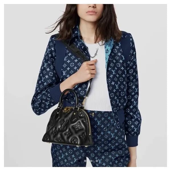 루이비통 여성 블랙 알마 BB - Louis vuitton Womens Black Alma… - 1