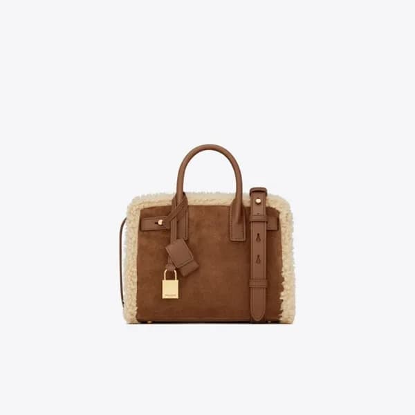 입생로랑 여성 브라운 크로스백 - Saint Laurent Womens Brown Cros… - 1
