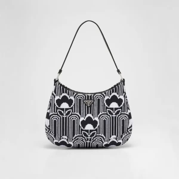 프라다 여성 블랙 클레오백 - Prada Womens Black Cleo Bag - pr2… - 1