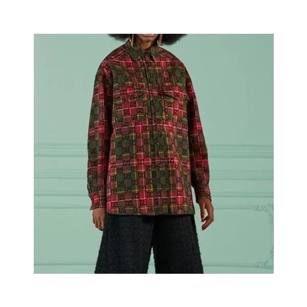 구찌 남/녀 트렌디 그린 셔츠 - Gucci Unisex Green Tshirts - gu… - 1