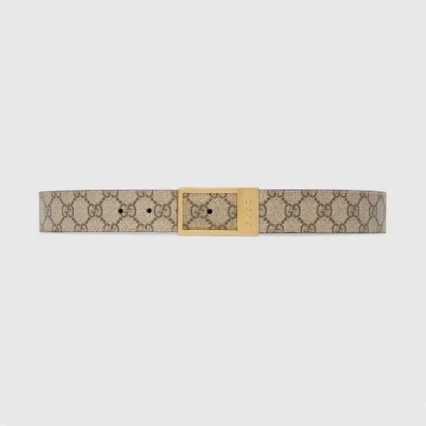 구찌 남성 모던 베이지 벨트 - Gucci Mens Beige Belts - gu699x - 1
