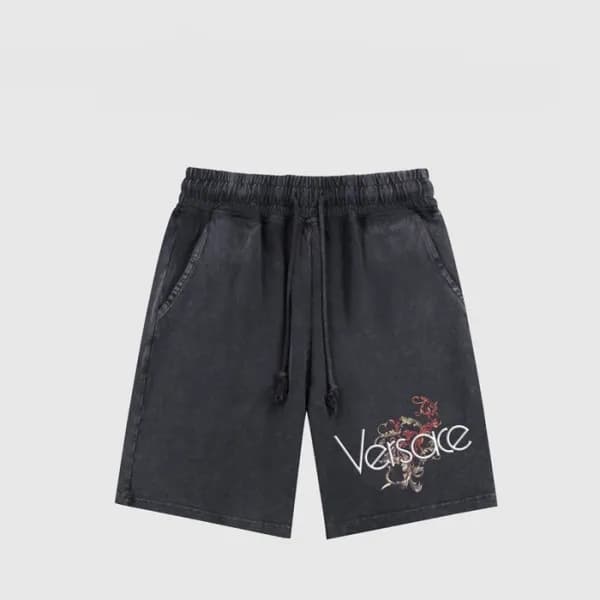 베르사체 남성 그레이 반바지 - Versace Mens Gray Half-pants - v… - 1