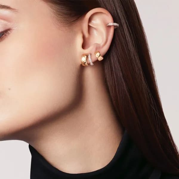 샤넬 여성 골드 이어링 - Chanel Womens Gold Earring - acc170… - 1