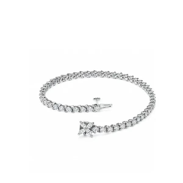 티파니 여성 화이트 골드 팔찌 - Tiffany Womens White Gold Bangl… - 1