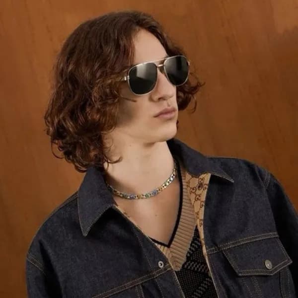구찌 남/녀 골드 목걸이 - Gucci Unisex Gold Necklace - acc14…