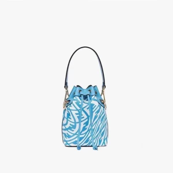 펜디 여성 블루 버킷백 - Fendi Womens Bucket Bag - feb233x - 1