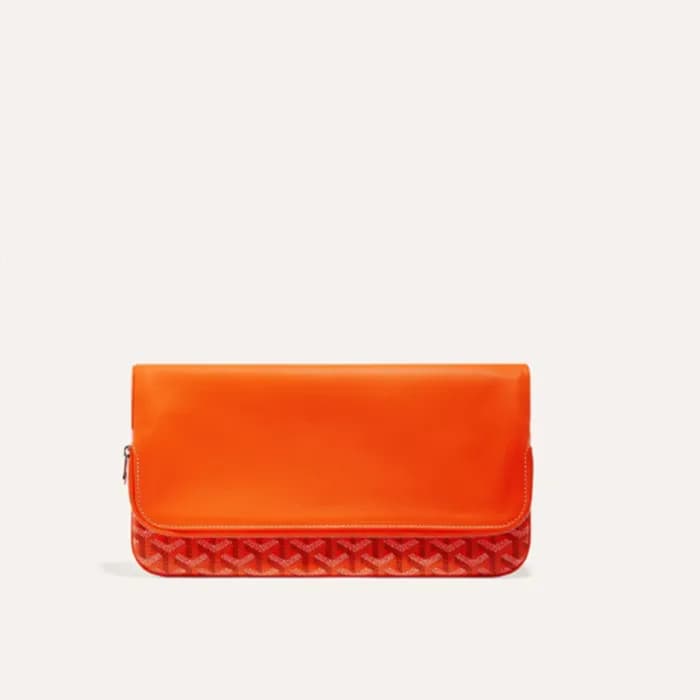 고야드 남/녀 오렌지 생마리 클러치 - Goyard Unisex Saint Marie Cl… - 1