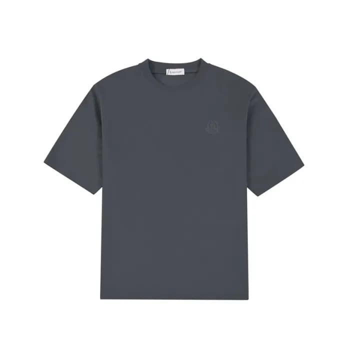 몽클레어 남성 그레이 티셔츠 - Moncler Mens Gray Tshirts - moc1… - 1
