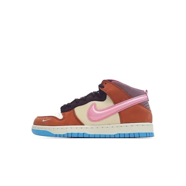 나이키 남/녀 레드 하이탑 스니커즈 - Nike SB Dunk Low Unisex Snea… - 1