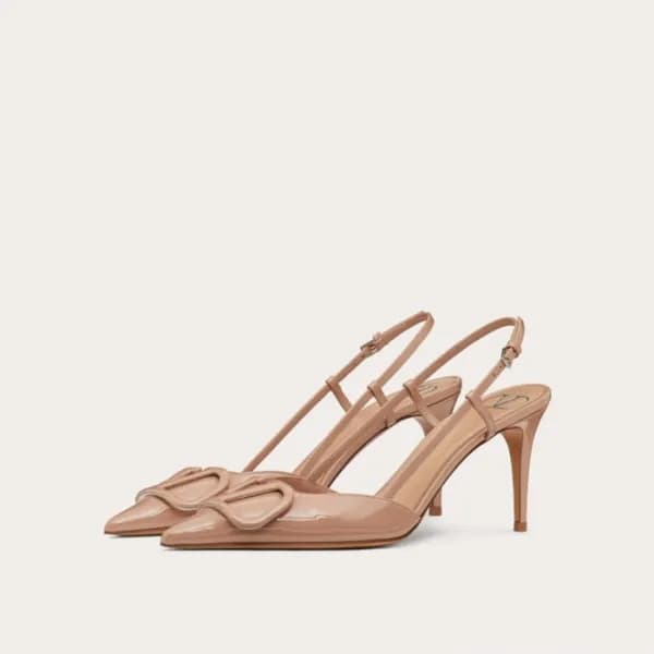 발렌티노 여성 베이지 누드 슬링백 - Valentino Womens Beige Nude S… - 1