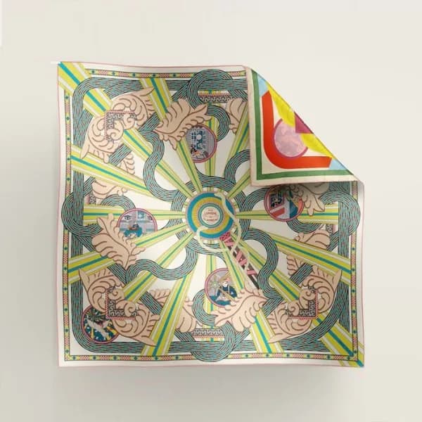 에르메스 여성 그린 스카프 - Hermes Womens Green Scarf - acc22… - 1