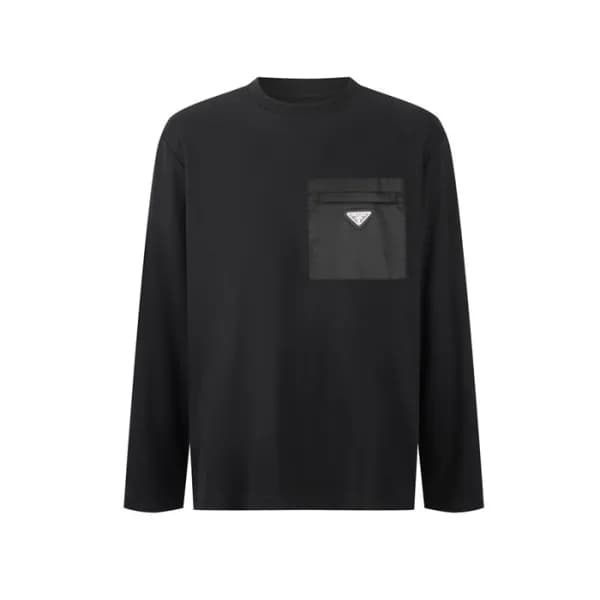 프라다 남성 라운드 긴팔티 - Prada Mens Round Tshirts - prc180… - 1