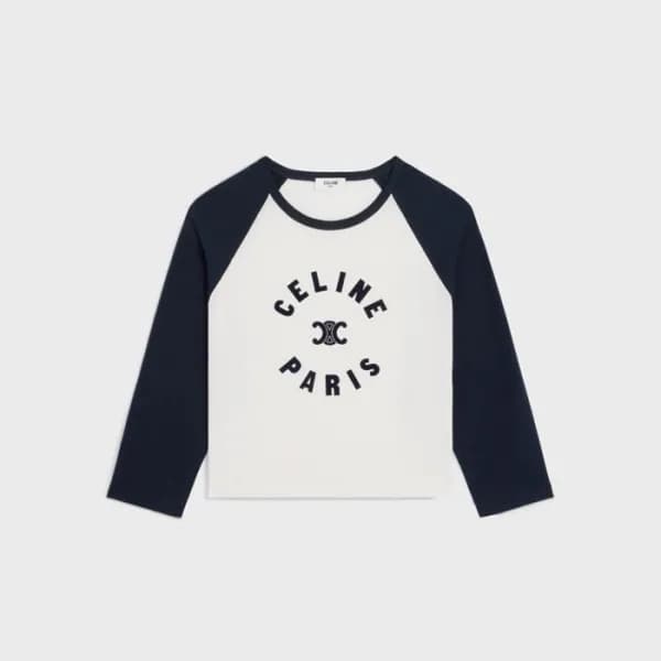 셀린느 여성 라운드 긴팔티 - Celine Womens Round Tshirts - cec… - 1