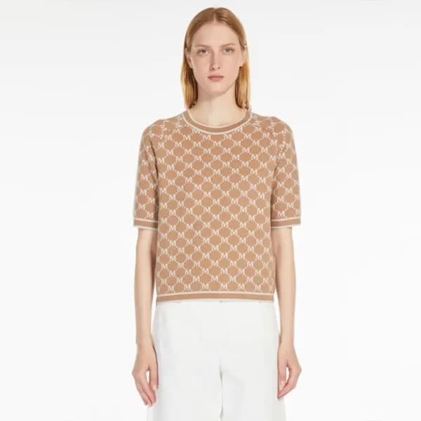 막스마라 여성 크루넥 반팔티 - Maxmara Womens Round Tshirt - ma… - 1