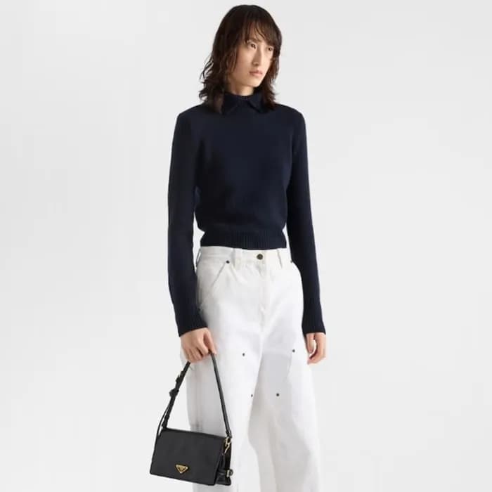 프라다 여성 삼각로고 숄더백 1BD082 - Prada Womens Shoulder Bag… - 1
