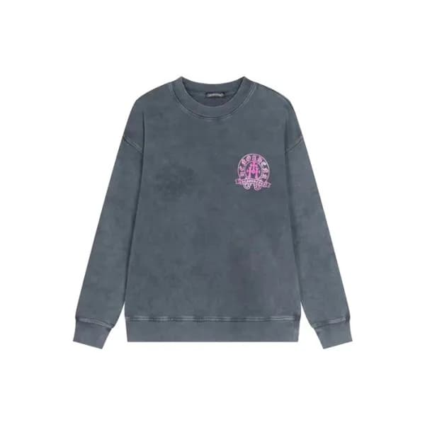 크롬하츠 남성 라운드 맨투맨 - Chrome Hearts Mens Round Tshirt … - 1