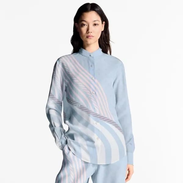 루이비통 여성 트렌디 셔츠 - Louis vuitton Womens Dress Shirts… - 1