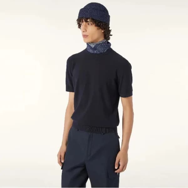 로로피아나 남성 라운드 반팔티 - Loro Piana Mens Round Tshirt - … - 1