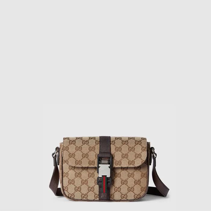 구찌 남성 미니 GG 크로스백 - Gucci Mens Mini GG Crossbody Ba… - 1