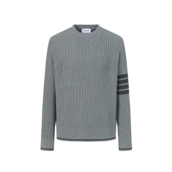 톰브라운 남성 라운드 스웨터- Thom Browne Mens Round Sweater - … - 1
