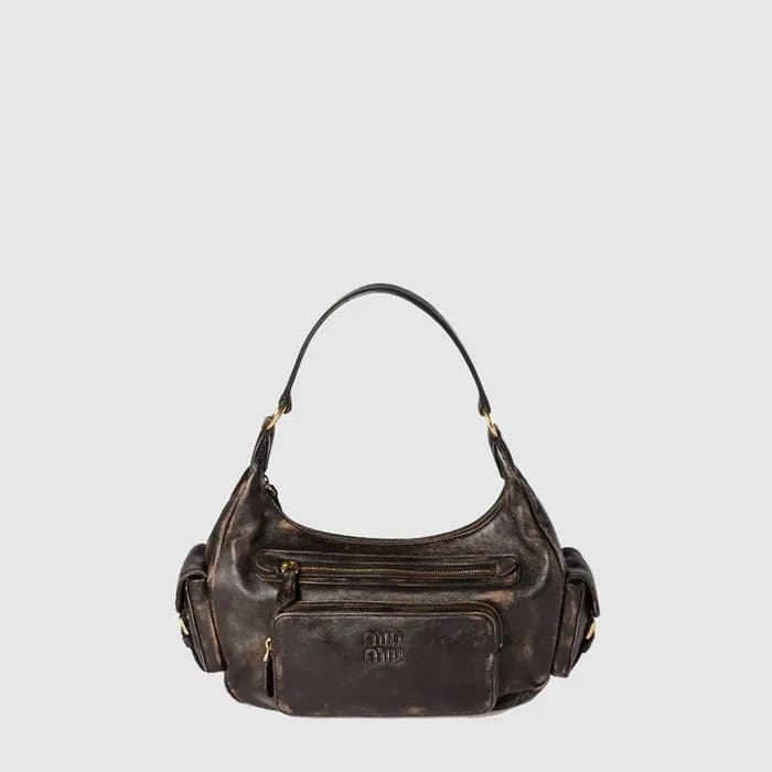 미우미우 여성 나파 가죽 포켓 백 - Miumiu Womens Nappa Leather P… - 1