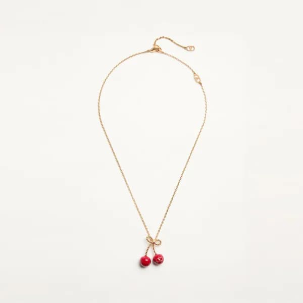 발렌티노 여성 골드 목걸이 - Valentino Womens Gold Necklace - … - 1
