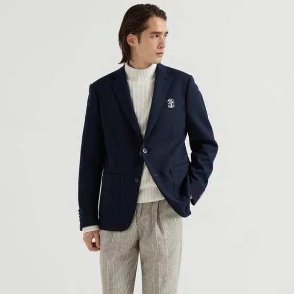 브루넬로쿠치넬리 남성 슈트 자켓 - Brunello Cucinelli Mens Suit J… - 1