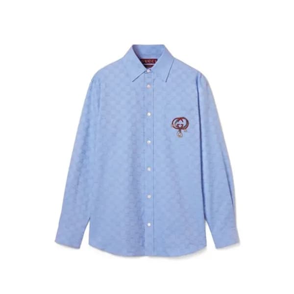 구찌 남성 오피디아 셔츠 - Gucci Mens Ophidia Shirt - guc127… - 1