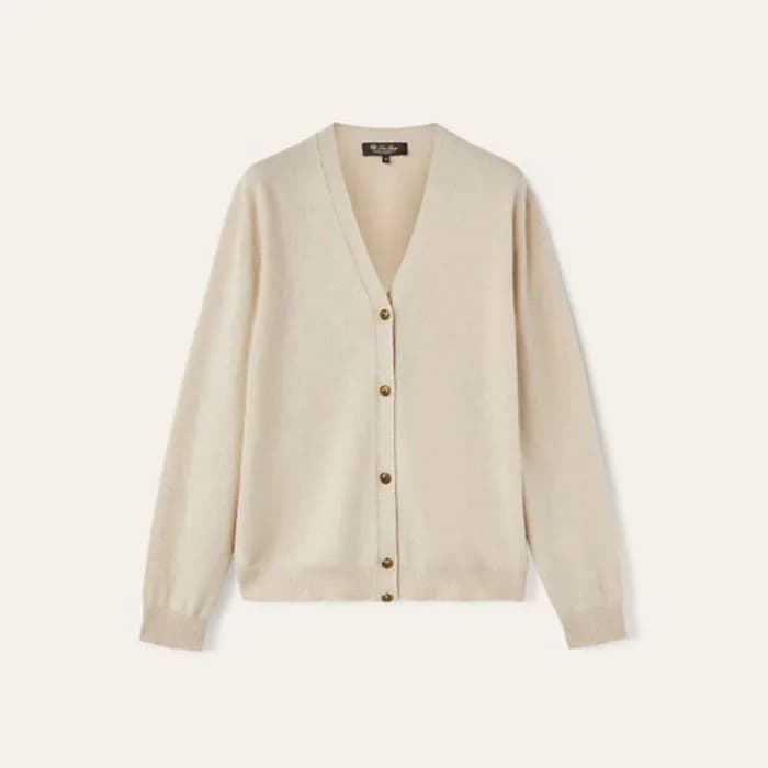 로로피아나 여성 클래식 가디건 - Loro Piana Womens Classic Cardi… - 1