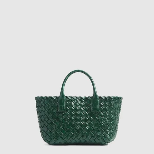 보테가 베네타 여성 미니 까바 토트 백 - Bottega veneta Womens Mini… - 1