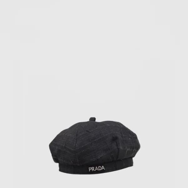 프라다 남/녀 캐쥬얼 베레모 - Prada Unisex Casual Beret - acc7… - 1