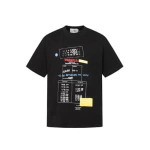 메종 마르지엘라 남성 반팔 티셔츠 - Maison Margiela Mens Round Ts…