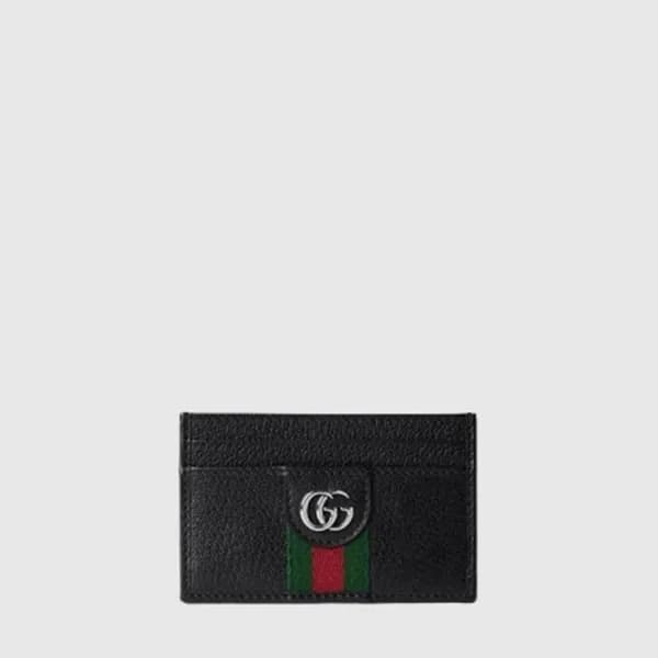 구찌 남/녀 GG 카드 케이스 - Gucci Unisex GG Card Case - guw… - 1