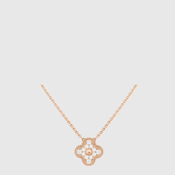 반클리프 아펠 여성 빈티지 알함브라 펜던트 네크리스 - Van Cleef & Arpels … - 1