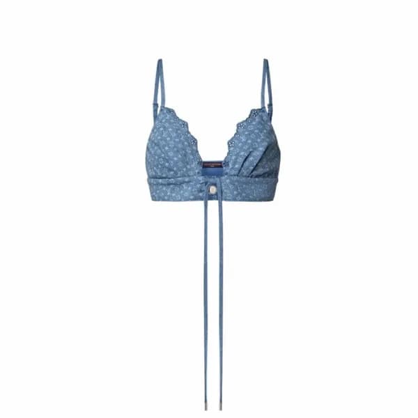 루이비통 여성 모노그램 데님 뷔스티에 - Louis vuitton Womens Monogram Denim Bustier - lvc16652x - 1