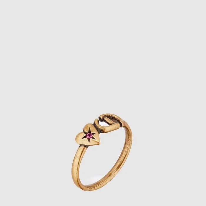 디올 여성 럭키 참스 링 - Dior Womens Lucky Charms Ring - acc9325x - 1